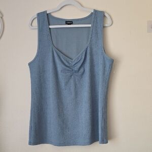 Torrid Blue Sleeveless Top